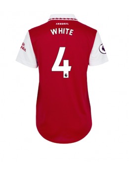 Arsenal Benjamin White #4 Heimtrikot für Frauen 2022-23 Kurzarm